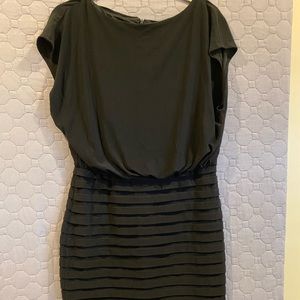 Adrianna Papell black knee length dress size 8